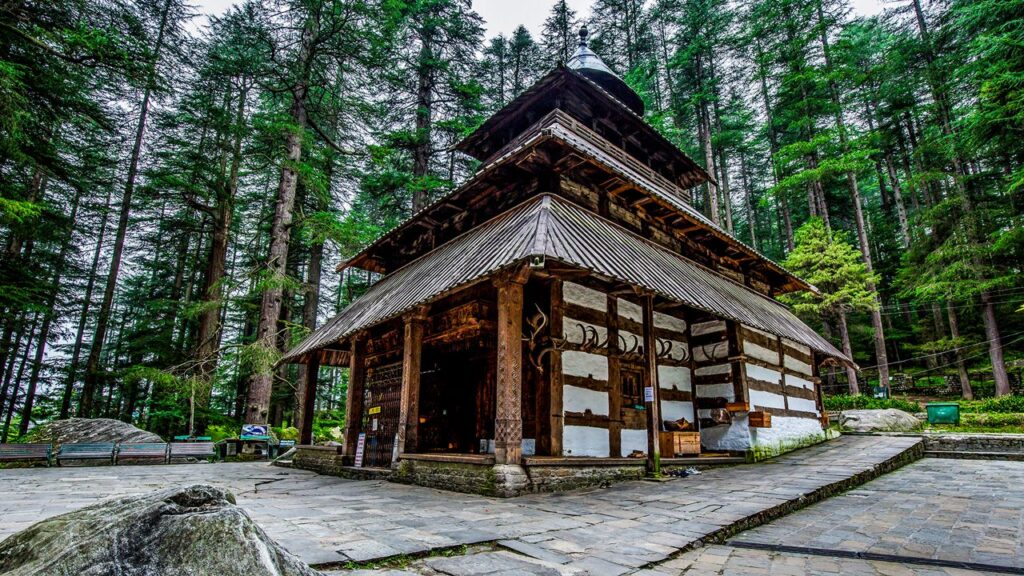 Hadimba Devi Temple in Manali Surrounded by Cedar Trees