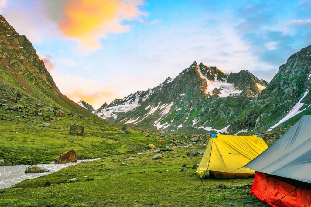 Naldehra green landscape surrounded by pine forests and mountain views